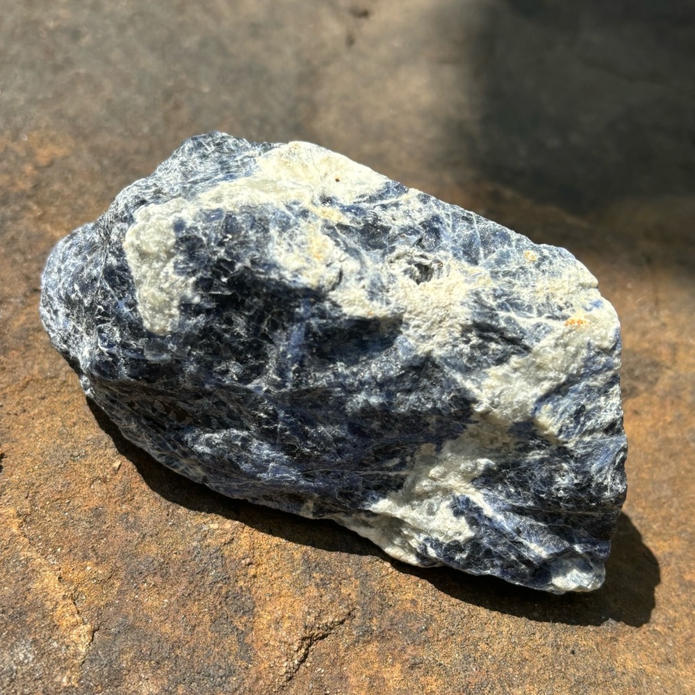 Sodalite Raw crystal piece
